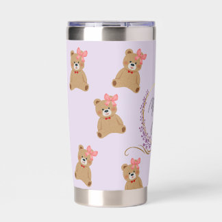Coquette aesthetic Water Bottle Insulated Tumbler