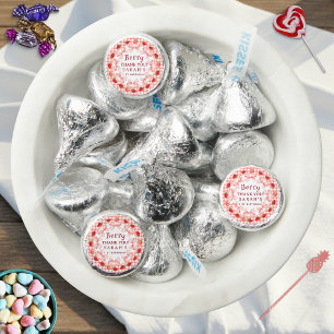 Coquette Berry First Birthday Red Gingham Hershey®'s Kisses®