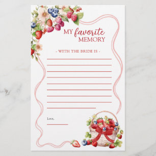 Coquette Berry in Love My Favorite Memory Game