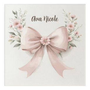 Coquette Bow Acrylic Print