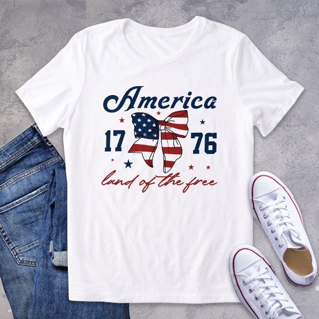 Coquette Bow America 1776 Shirt (Creator Uploaded)