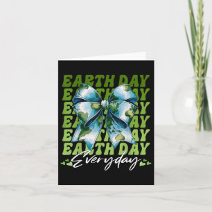 Coquette Bow Earth Day Everyday 2025 Matching Card