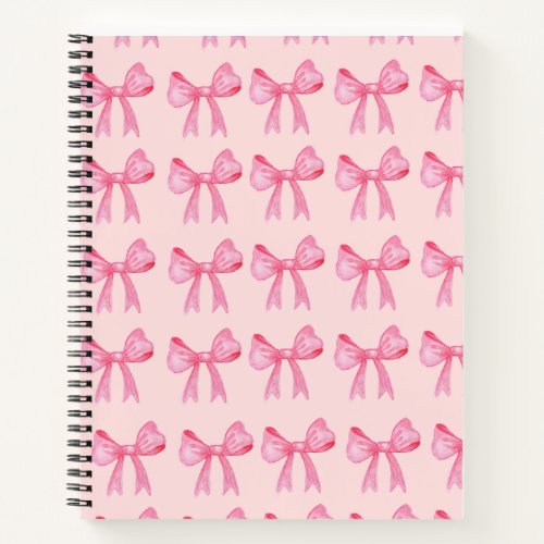 Coquette Bow Notebook 