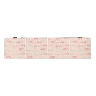Coquette Bow Pattern Beer Pong Table