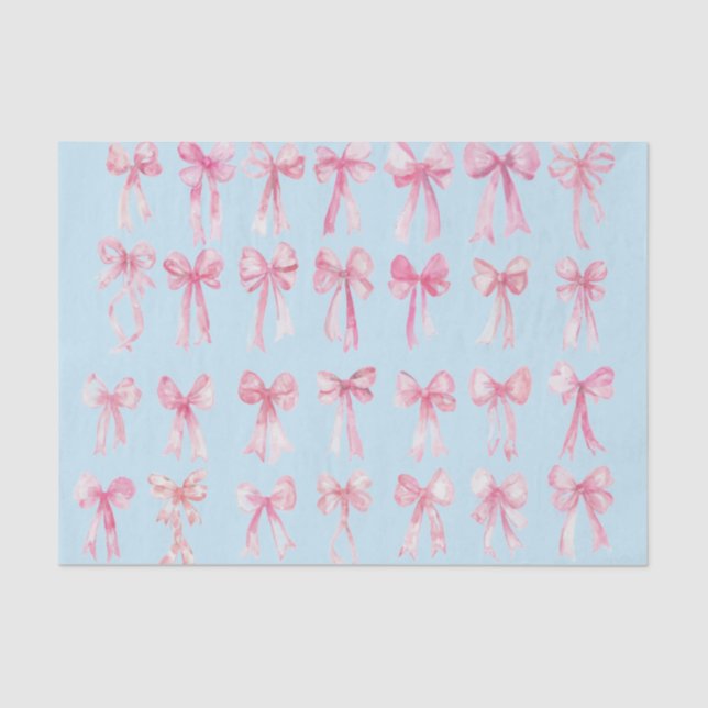 coquette bows tissue paper (Front)