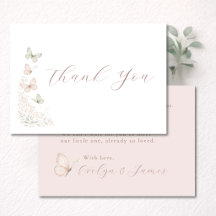 Coquette Butterfly Kisses Baby Shower