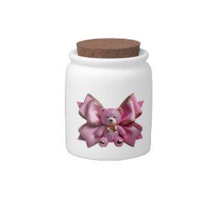 Coquette candy jar