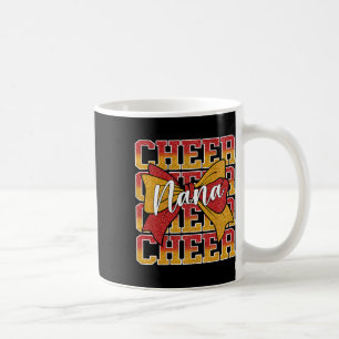 Coquette Cheer Nana Bow Cheerleader Cheerleading R Coffee Mug