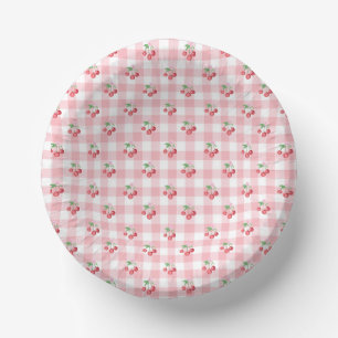 Coquette Cherry Bridal Shower Paper Bowls