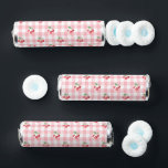 Coquette Cherry Monogam Bridal Shower Breath Savers® Mints<br><div class="desc">The coquette cherry monogram crest gives this bridal life savor mint favor a trendy look that any bride-to-be will love.  
Colors include pink and red.

If you have any questions or need help customizing this napkin,  please reach out. I'm happy to help.</div>