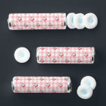 Coquette Cherry Monogam Bridal Shower Breath Savers® Mints<br><div class="desc">The coquette cherry monogram crest gives this bridal life savor mint favor a trendy look that any bride-to-be will love.  
Colors include pink and red.

If you have any questions or need help customizing this napkin,  please reach out. I'm happy to help.</div>