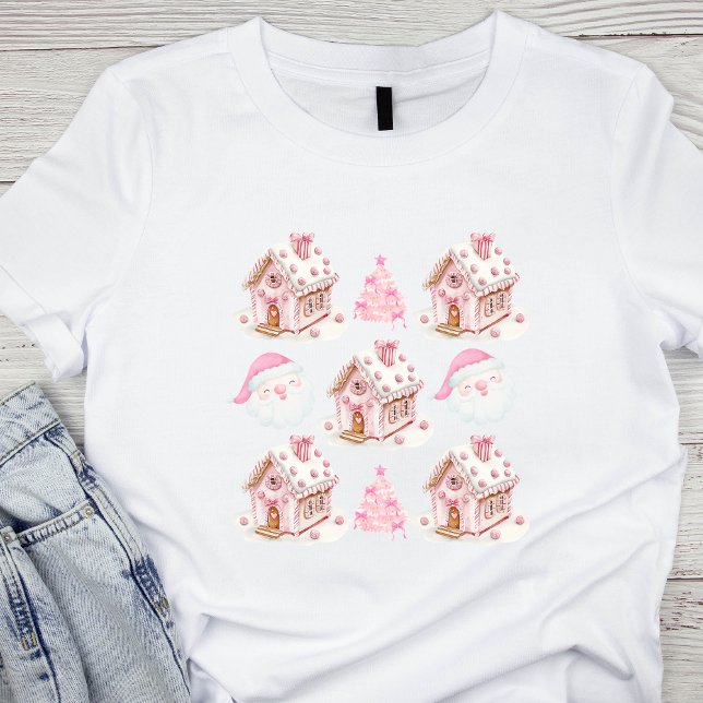 Coquette Christmas Pattern Shirt (Creator Uploaded)