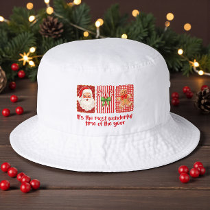 Coquette Christmas Santa Candy Gingerbread Hat