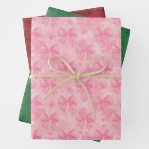 Coquette Christmas  Wrapping Paper Sheets