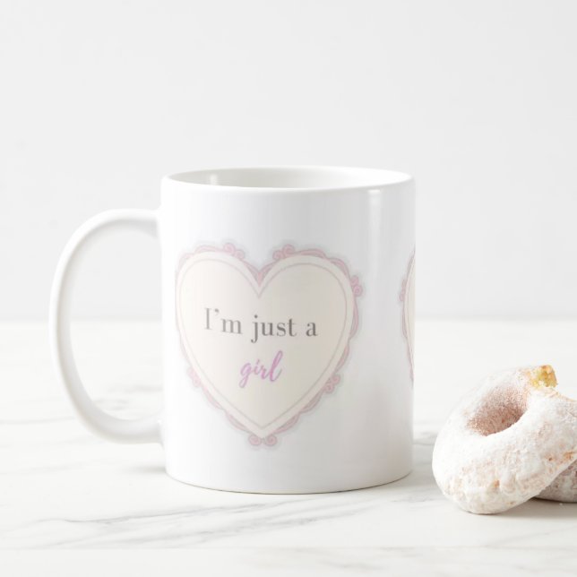 Coquette-designed Cup (With Donut)