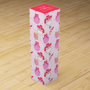 Coquette Disco Cowboy Santa Wine Box