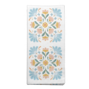 Coquette Fiesta Talavera Tile Cloth Napkin