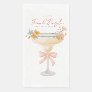 Coquette Final Fiesta Margarita Paper Guest Towels