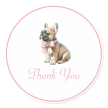 Coquette Frenchie Thank You