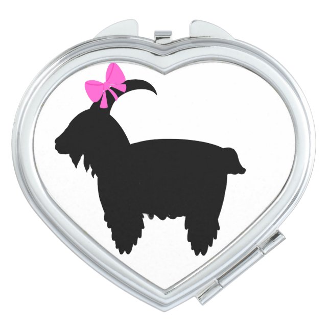 Coquette Goat Compact Mirror (Front)