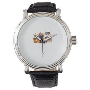 Coquette Halloween Cute Cat Pumpkin Football Fall Watch