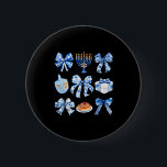 Coquette Hanukkah Bow Jewish Bow Menorah Bow Women Button<br><div class="desc">Coquette Hanukkah Bow Jewish Bow Menorah Bow Women Girls</div>