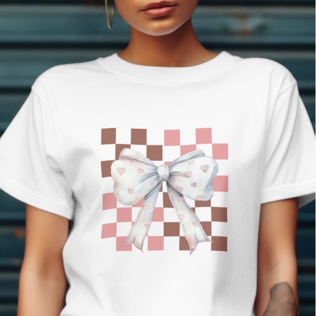 Coquette-Inspired Valentine’s Day T-Shirt  Tri-Blend Shirt (Creator Uploaded)