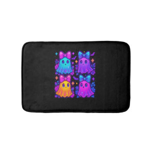 Coquette Iridescent Halloween Bath Mat