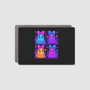 Coquette Iridescent Halloween Car Magnet