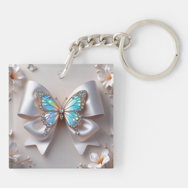 Coquette Keychain  (Back)