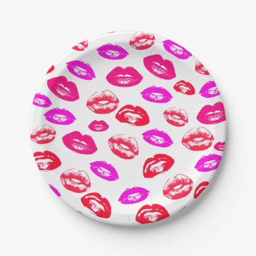 Coquette Lipstick  Paper Plates