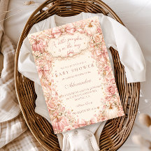 Coquette Little Pumpkin Baby Shower