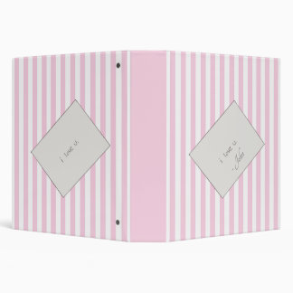 Coquette Love Letter Message 3 Ring Binder