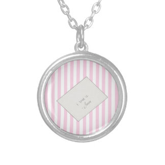 Coquette Love Letter Message Silver Plated Necklace