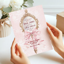 Coquette Marie Antoinette Rococo Bridal Shower