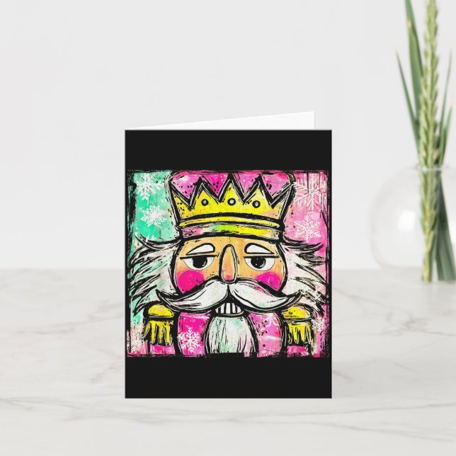 Coquette Nutcracker For Women Girls Kids Dancers C Card (Front)