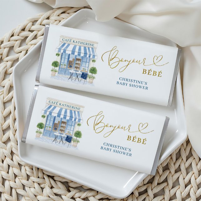 Coquette Parisian cafe French Blue Hershey Bar (Creator Uploaded)