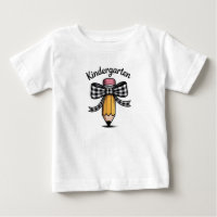 Coquette Pencil Bow Kindergarten Teacher School