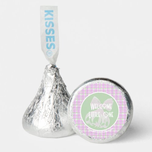 Coquette pink bow and plaid kisses hershey®'s kisses®