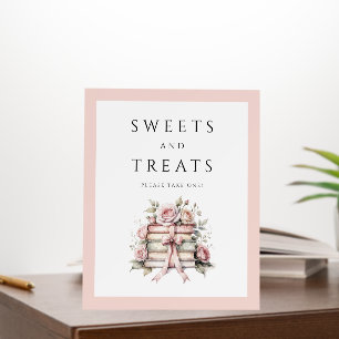Coquette Pink Bow Sweets And Treats Foam Board