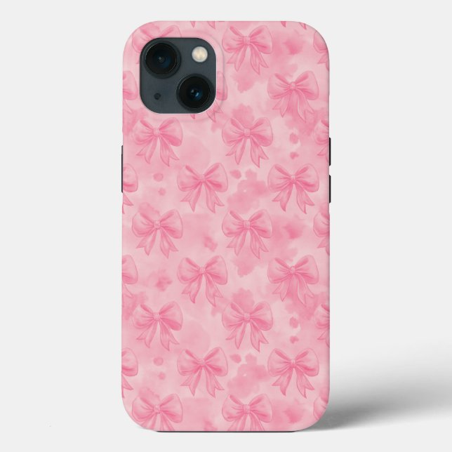 Coquette Pink Bows Case-Mate iPhone Case (Back)