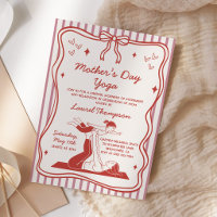 Coquette Pink Mother's Day Yoga Party