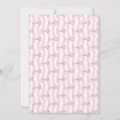 Coquette Pink Ribbon Graduation Announcement | Zazzle