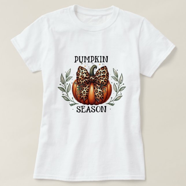 Coquette Pumpkin T-Shirt (Design Front)