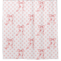 Coquette Room Decor Pink Bows & Polka Dots