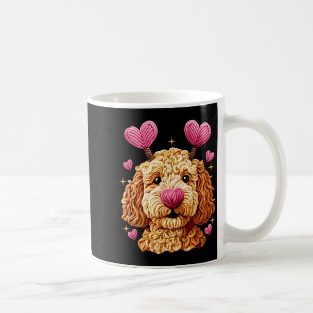 Coquette Shamrock,patrick's Day Shamrock Meme 6 Fu Coffee Mug (Right)