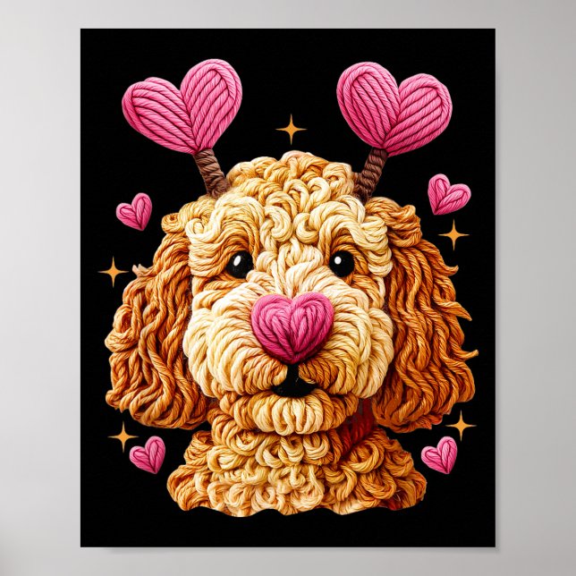 Coquette Shamrock,patrick's Day Shamrock Meme 6 Fu Poster (Front)