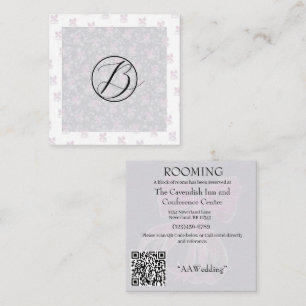 Coquette Sheer pink Rooming Enclosure Card