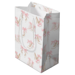 Coquette Shoes Pattern  Medium Gift Bag