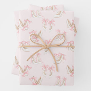 Coquette Shoes Pattern  Wrapping Paper Sheets